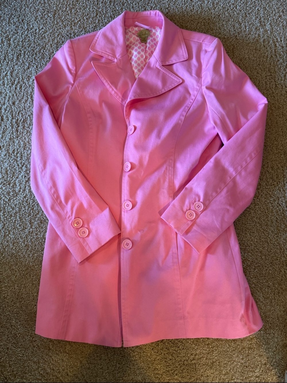 Caslon Pink women’s ' Lightweight Trench Coat